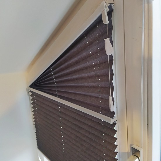 Rolety Plisowane do okien skośnych. Na wymiar. V52 RoletyPremium.pl