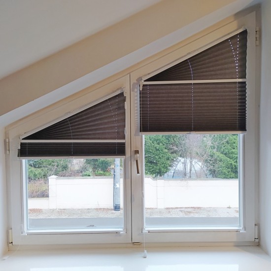 Rolety Plisowane do okien skośnych. Na wymiar. V52 RoletyPremium.pl