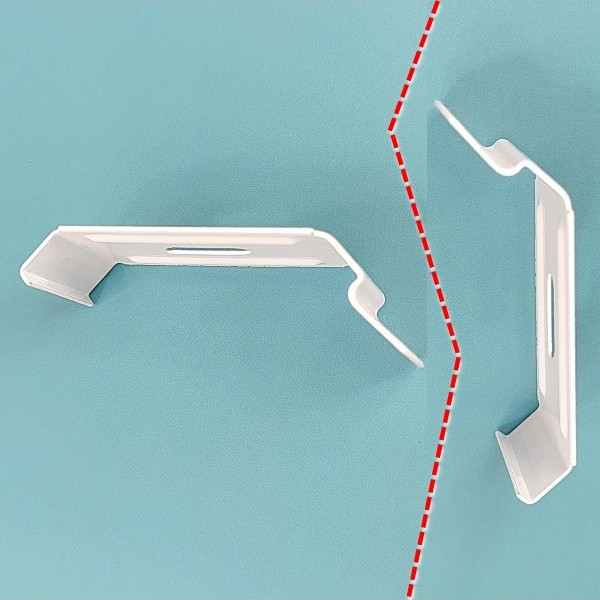 do sufitu, lub do ściany